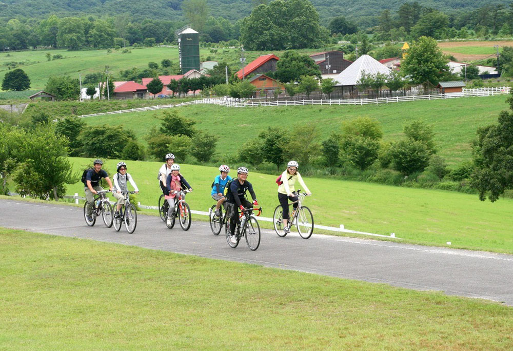 Large Photo:The Hiruzen Highland Cycling Course