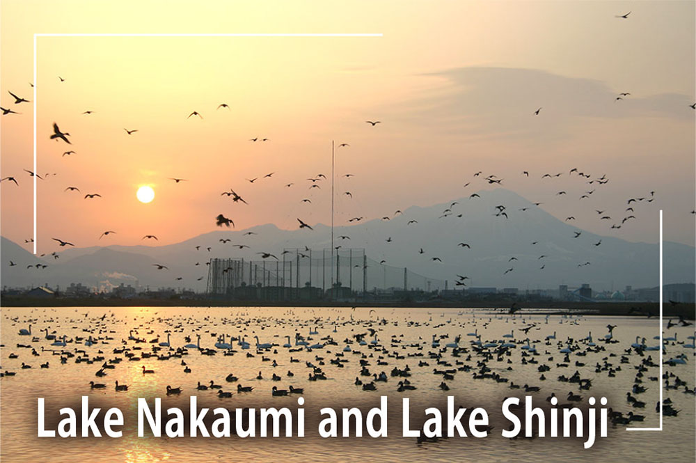 Photo : Lake Nakaumi and Shinji